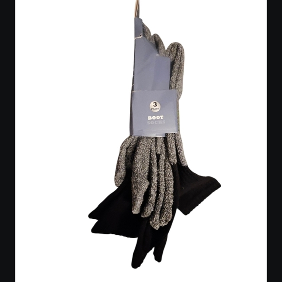 Men's Casual Socks - Black and Gray - Picture 2 of 3